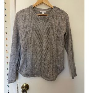 Gray sweater, medium